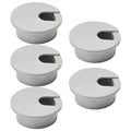 5 Pcs Desk Grommet 2" / 50 mm, Desk Cord Hole Cover, Cable Grommet ABS Plastic by EASYEAH