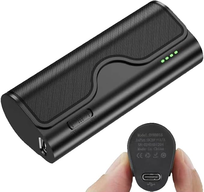 64GB Magnetic Voice Recorder, 800H/35 Days Continuous Recording, Voice by KeenPlus