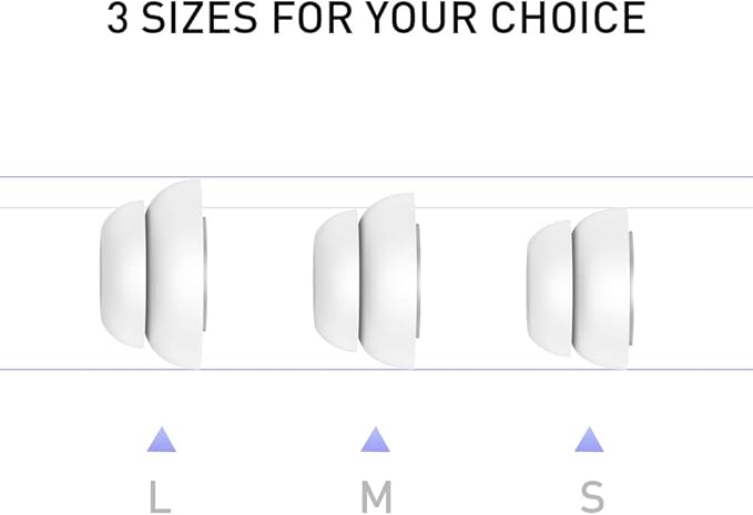 Delidigi for 6 Pairs AirPods Pro 2nd/1st Generation Replacement Ear Tips - Image 4