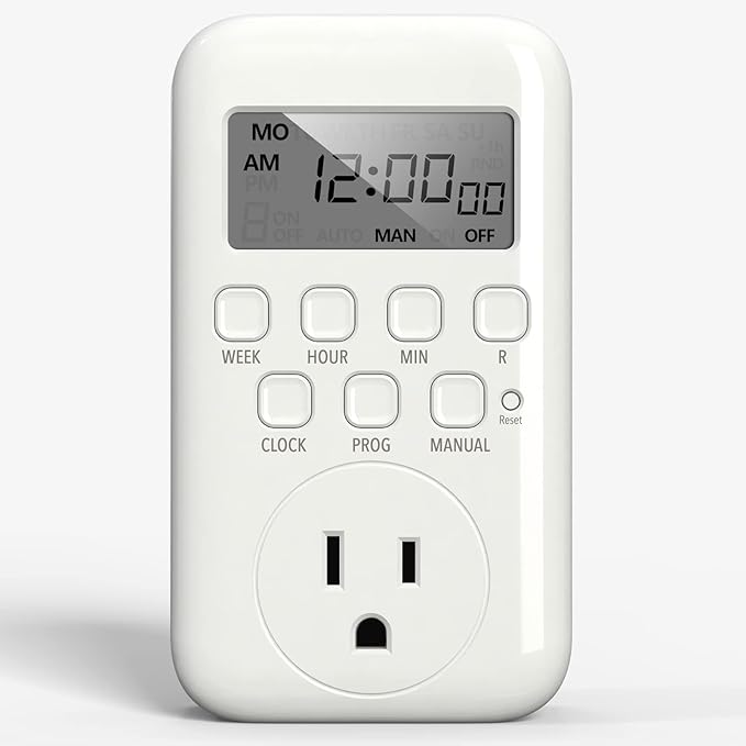 BN-LINK Salida de temporizador Digital, temporizador programable resistente de by BN-LINK