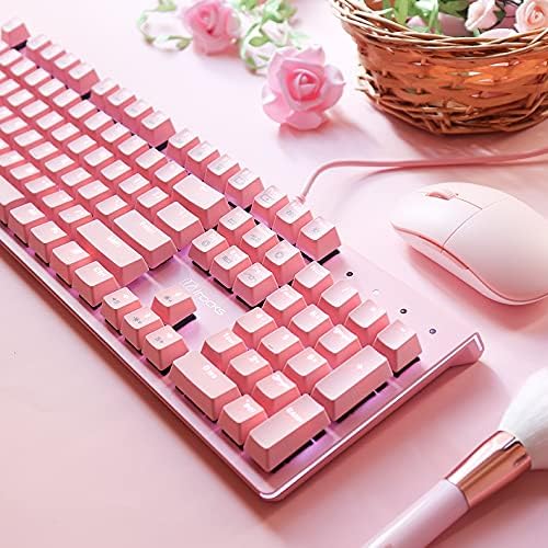 i-rocks K75M Illuminated Mechanical Keyboard, 104 Keys, PBT Keycaps, Backlit - Image 8
