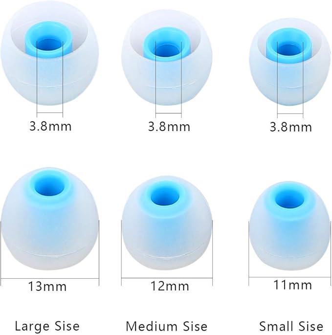 Earbud Tips Earbuds Replacement Tips Ear Tips Earbuds Eartips Eargels 9 Pairs - Image 4