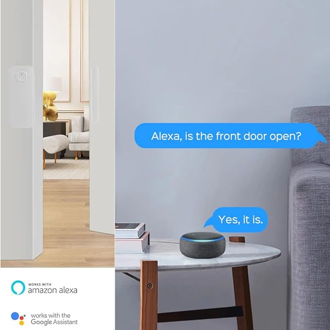 EVERSECU Tuya Smart WiFi Door Sensor Open / Close Detector App Notification - Image 4