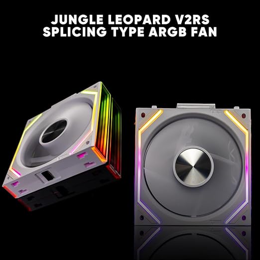 Jungle Leopard Interstellar V2 RS 120mm PC Reverse Blade Case Fan Infinity - Image 9