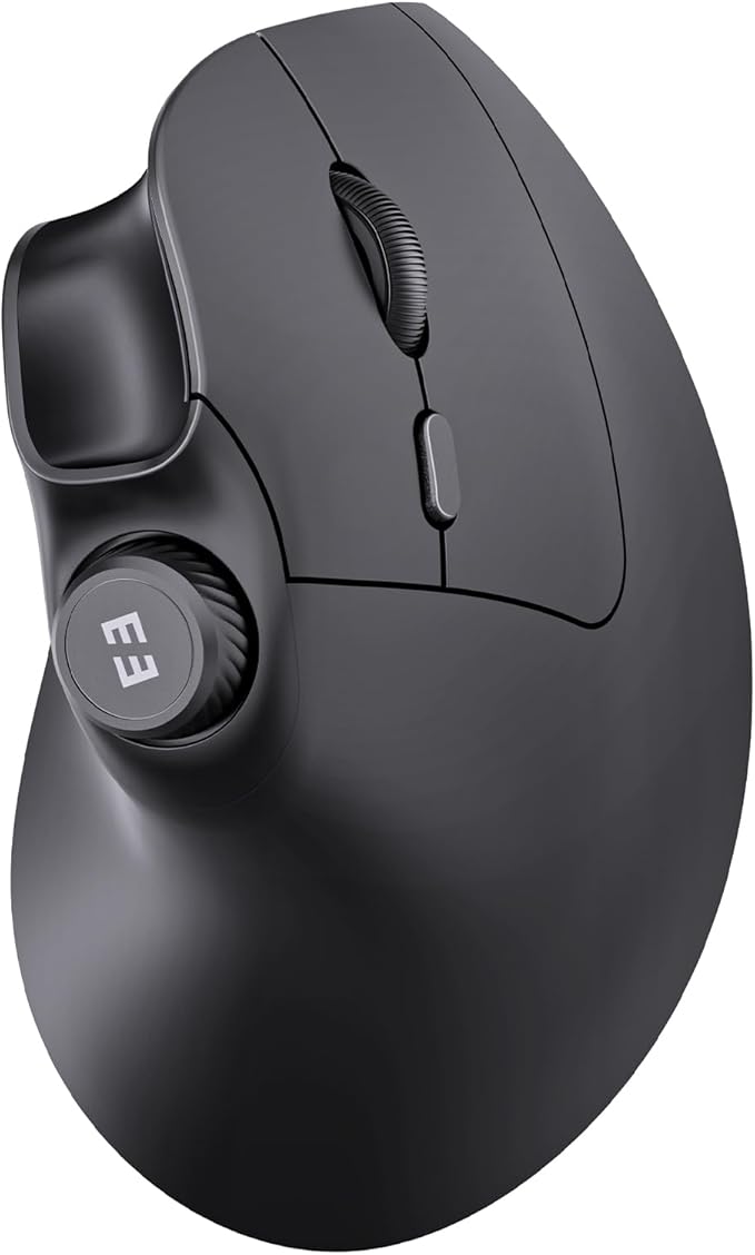seenda Ergonomic Mouse Rechargeable, USB+Dual Bluetooth, MOU-302 Vertical by seenda-JustBeYourself