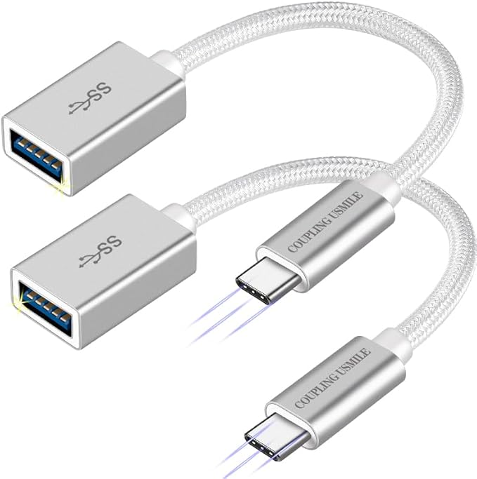 USB C to USB 3.2 Adapter, Transfer up to 10Gbps, Type C to USB(Male-Female OTG by Unknown
