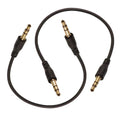3.5mm Male to Male Audio Cable, 195mm Length by ZJKJHJY