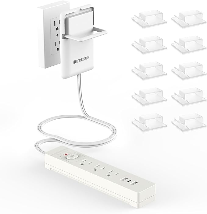 6FT Ultra-Thin Flat Plug Power Strip by HITRENDS
