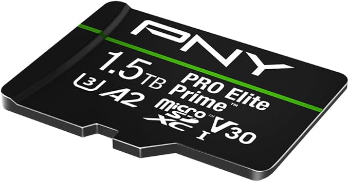 PNY 1.5TB PRO Elite Prime C10 U3 V30 A2 microSDXC Flash Memory Card – - Image 3