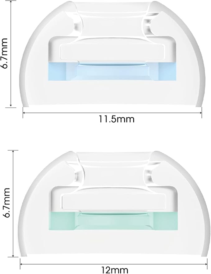 SpinFit CP1025- ML/M- Medical Grade Silicone Patented Ear Tips, Secure Fit and - Image 2