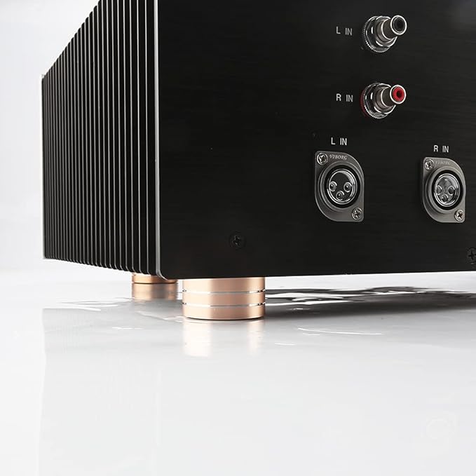 Audiocrast 4X HiFi Speaker Spikes Isolation Feet Pad, Aluminum 40x20mm - Image 9