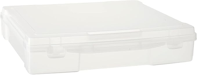 12” x 12” Plastic Scrapbook Storage Case by Simply Tidy - Image 6