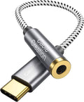 CableCreation USB C to 3.5mm Audio Adapter, Type C to Headphone Adapter by CableCreation