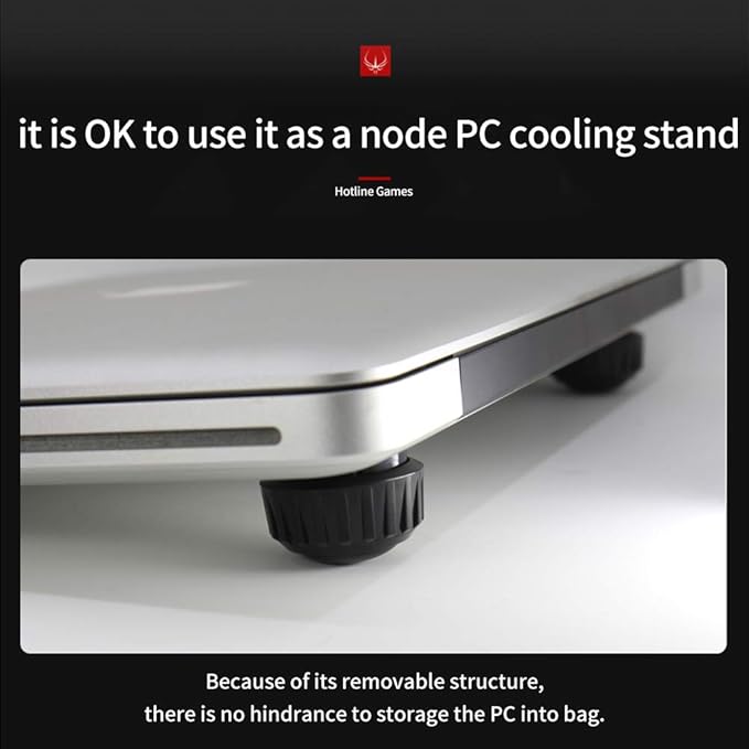 HOTLINEGAMES H2 Ergonomic Keyboard Riser Laptop Notebook Stand Holder Cooler - Image 7
