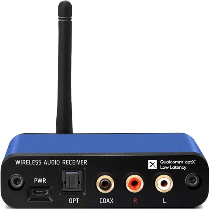 BLT-2 Hi-Fi Bluetooth 5.1 Audio Receiver, aptX HD, Audiophile TI DAC by BluDento