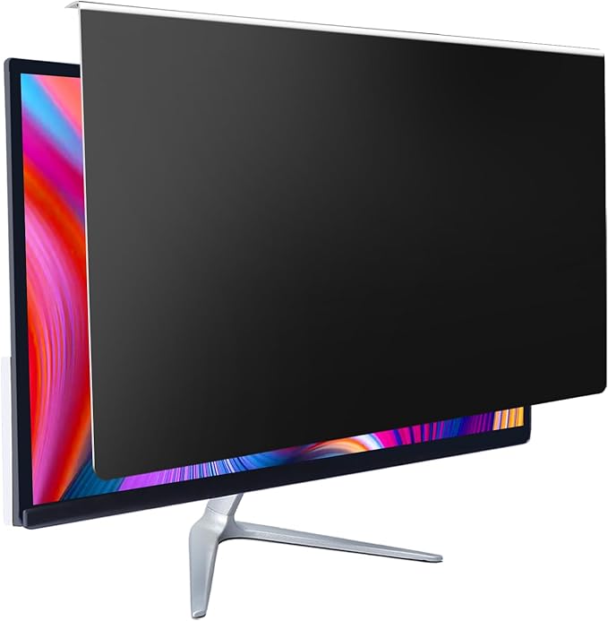 Computer Privacy Screen Filter 24" Hanging Privacy Screen Protector Compatible by HOME
