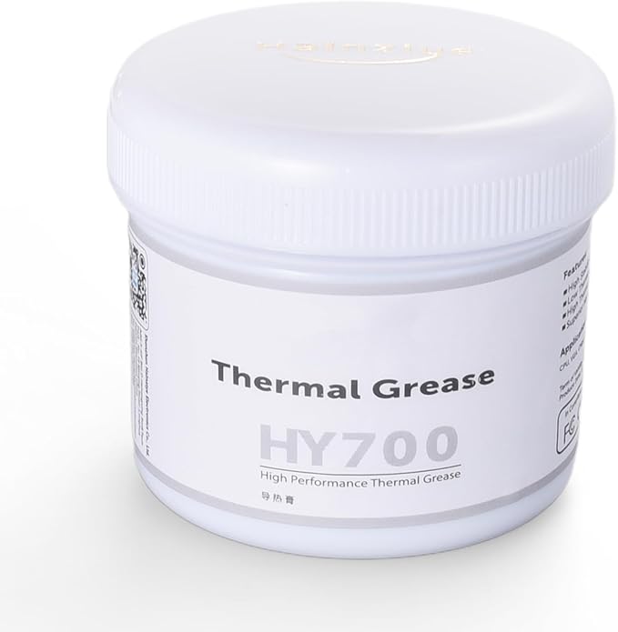 HY700-50g CPU Thermal Heatsink Grease Paste Compound Thermal Conductivity: - Image 2