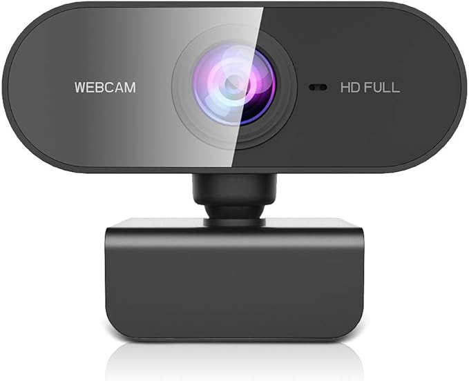 Webcam with Microphone&1080P HD Web Cam, Stand by FWV