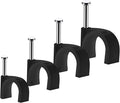 Cable Clips, 4mm 6mm 8mm 10mm, Wire Wall Clips by Abnii
