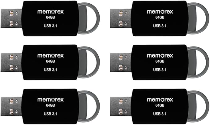 64GB Memorex USB 3.1 Flash Drive – Transfer Speeds Up to 10x Faster Than USB 2.0 - Image 3