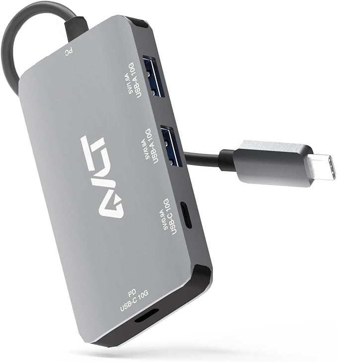 AVLT 4-Port USB 3.1 Gen 2 Type C 10G Hub by AVLT-USA