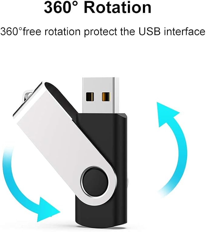 JUANWE 4GB USB Flash Drive 100 Packs, 2.0 Bulk Thumb Drives USB Stick - Image 2