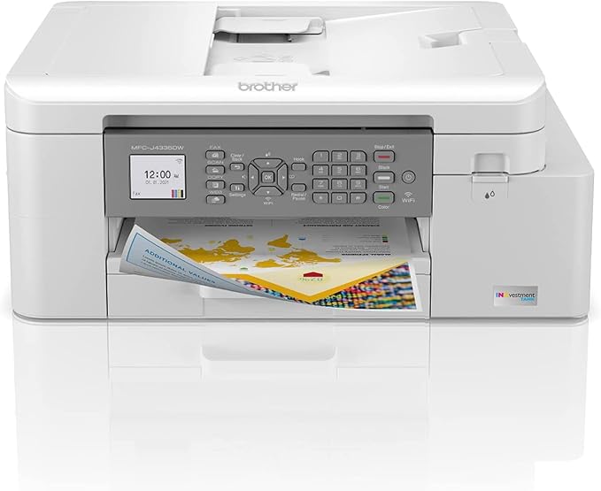 Brother MFC-J4335DW INKvestment Tank All-in-One Printer by Amazon+Renewed