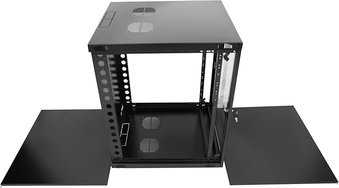 12U Server Cabinet Wall Mount Rack Enclosure - Image 3