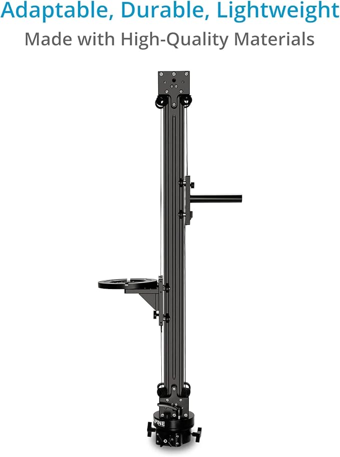 Proaim Alpine Vertical Tower Mitchell Camera Slider w Euro Base + Bag Packing - Image 8