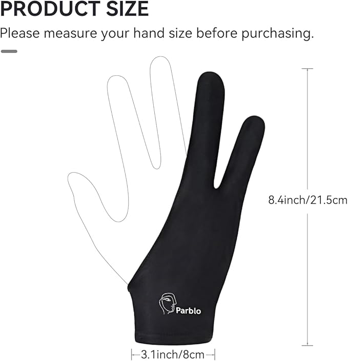 Parblo PR01 Artist Drawing Glove - Image 3
