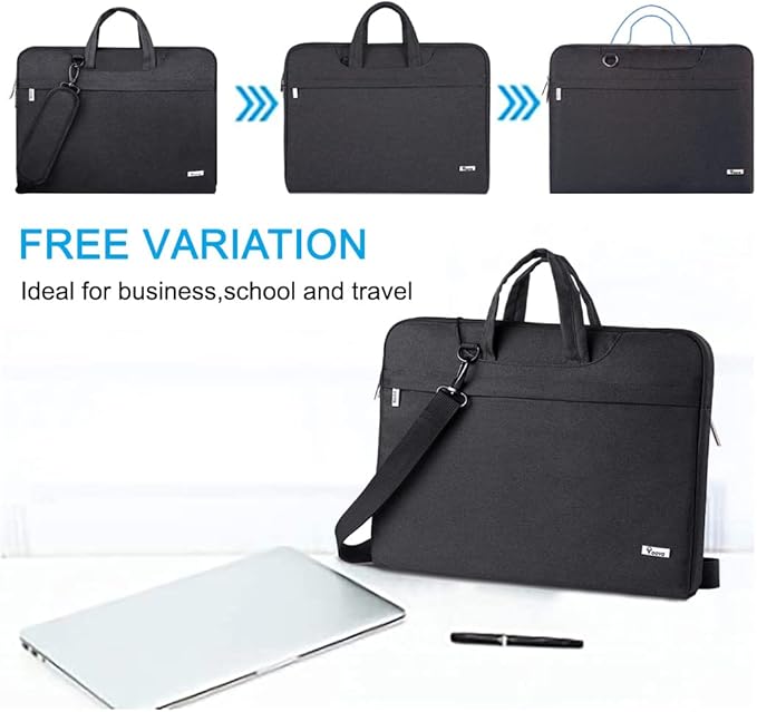 Voova Laptop Bag 13 14 Inch, Waterproof Computer Sleeve Carrying Case - Image 4