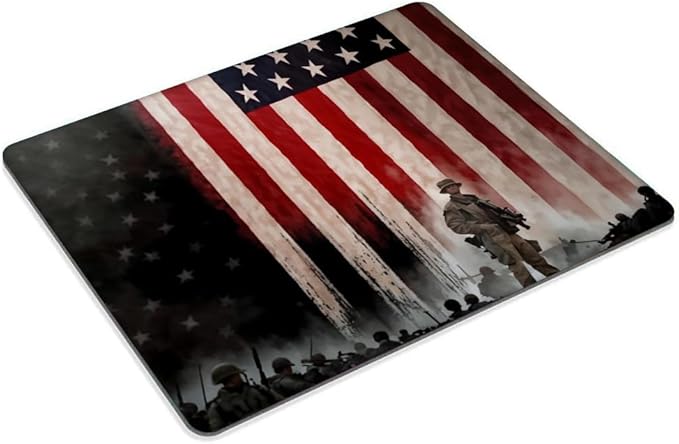 Sunshine Warrior Flag Mouse pad Customized Mousepad Non-Slip Rubber Base Mouse - Image 2
