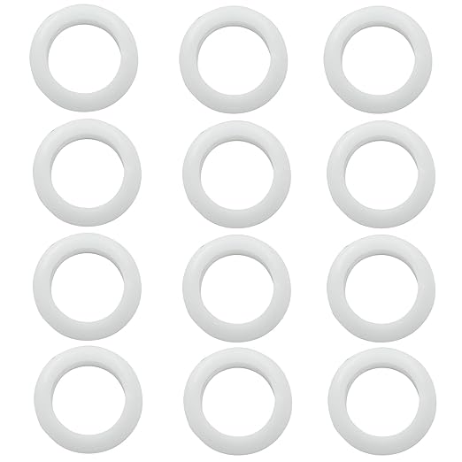 12 Pcs Rubber Grommets, 0.98" Inside Diameter 1" Drill Hole Rubber Wire by Kyuionty