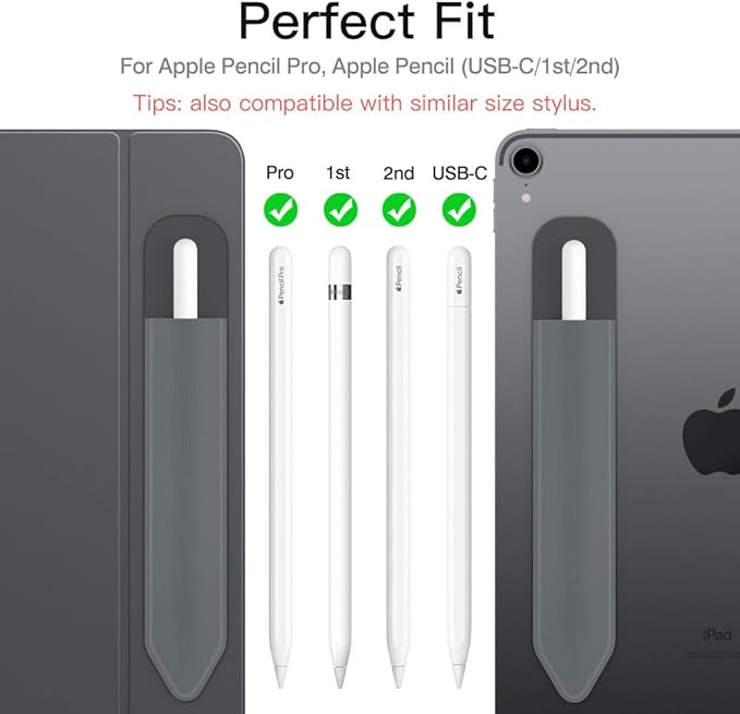 MoKo Pencil Holder Sticker for Apple Pencil Pro, Apple Pencil, Apple Pencil - Image 2