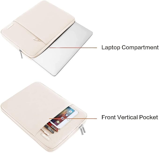 MOSISO Laptop Case 13.3 inch, 13-13.3 inch Laptop Sleeve Compatible - Image 5