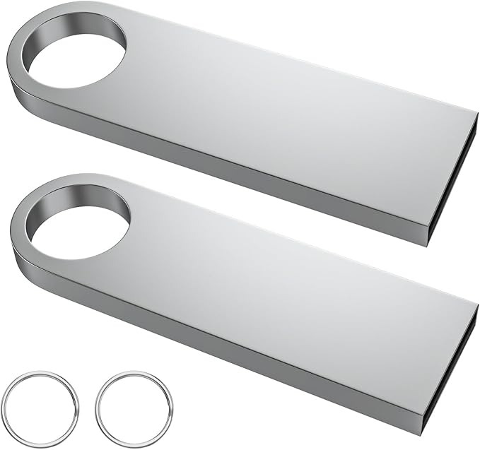 ABLAZE 8GB Flash Drive 2 Pack, Metal USB 2.0 Thumb Drives - Image 7