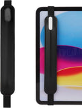 Vegan Leather Elastic Band Stylus Holder, Capacitive Pen Case by TOCCOOL
