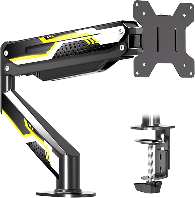 Suptek Monitor Mount Gas Spring Arm Desk Mount Stand by suptek