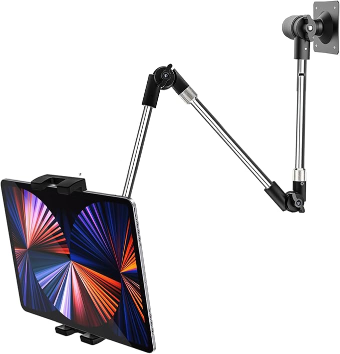 Tablet Wall Mount, 360 Degree Angle Adjustable by WOLEYI