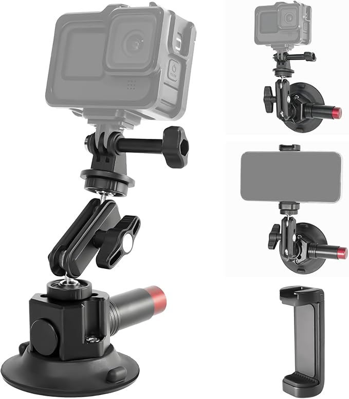 FIFIELD 3inch Suction Cup Camera Mount by FIFIELD