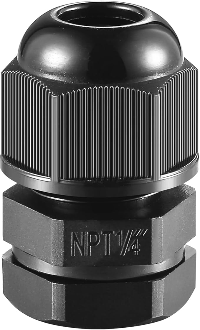 10 PCS 1/4" NPT Nylon Cable Gland Joints - Image 7