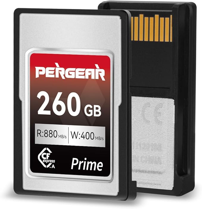 PERGEAR Professional 260GB CFexpress Type A Memory Card, 8K 30P Recording - Image 2