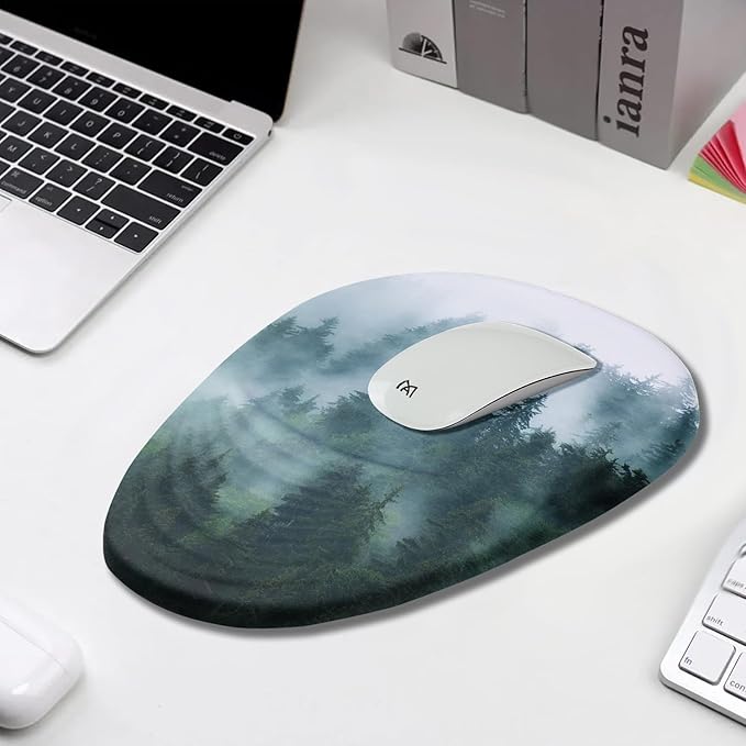 Ergonomic Mouse Pad with Wrist Support, Desktop Mouse Pad Wrist Rest Design and - Image 5