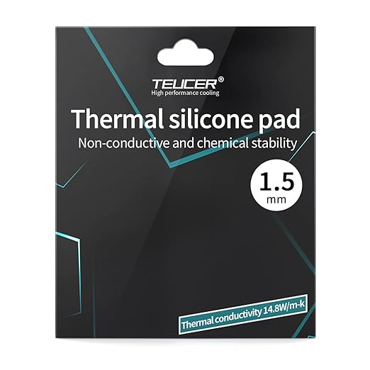 Thermal Pad 14.8 W/mK, Non Conductive, High Temp Resistance, by WithFlying