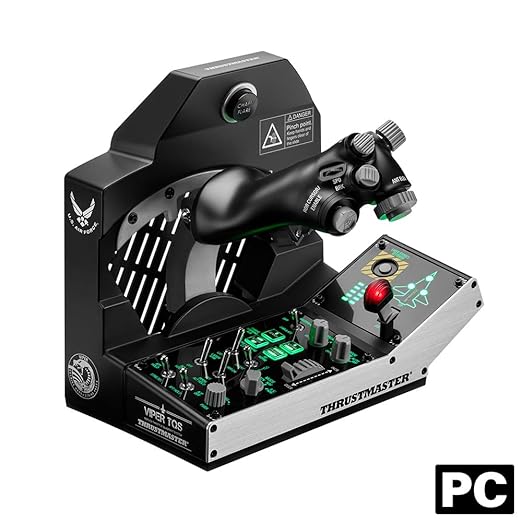 Thrustmaster Viper TQS: Metal Throttle Quadrant System, 21 Action Buttons - Image 3