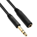 Tisino 1/4 Extension Cable 15 ft, Headphone Extension Cable Quarter inch TRS by Tisino