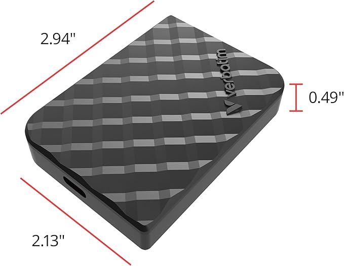 Verbatim 1TB Store 'n’ Go Mini External Solid State Drive USB 3.2 Gen 1 USB-C - Image 2