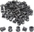 5/16" Black Snap-in Knockout Insulating Bushing Grommets, Plastic Cable Hole by EASYEAH