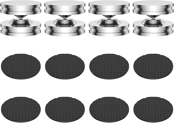 Audiocrast 4X HiFi Speaker Spikes, Isolation Stand Feet Pad, Stainless Steel - Image 7