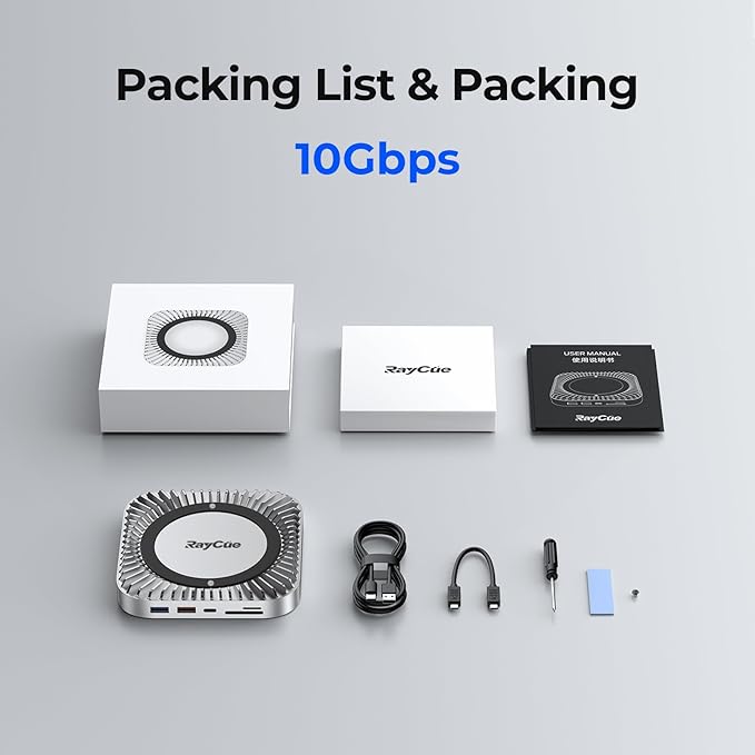 Mac mini M4 Dock, Aluminum Mac mini Stand and HDMI Hub - Image 9